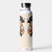 Water Bottle – Capybara Music Flow Waterfles (Rechts)