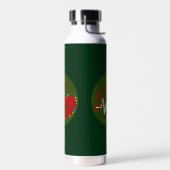 Water Bottle Christmas Logo Waterfles (Links)