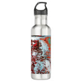 Water Bottle – Corrosion Pulse Waterfles (Voorkant)