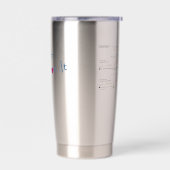 Water Bottle Geïsoleerde Drinkbeker (Links)