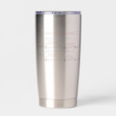 Water Bottle Geïsoleerde Drinkbeker (Achterkant)