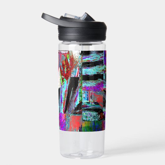 Water Bottle – Neon Pulse Waterfles (Rechts)