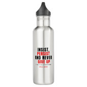 Water Bottle - Never Stop Waterfles (Links)