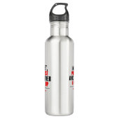 Water Bottle - Never Stop Waterfles (Voorkant)