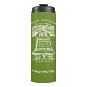 Water Bottle - Olive Green (Personalized) Thermosbeker (Voorkant)