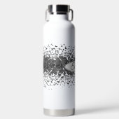 Water Bottle personalizado con trozos dispersos Waterfles (Voorkant)