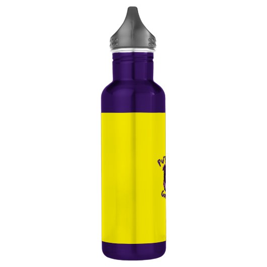 Water Bottle (Purple) Waterfles (Links)