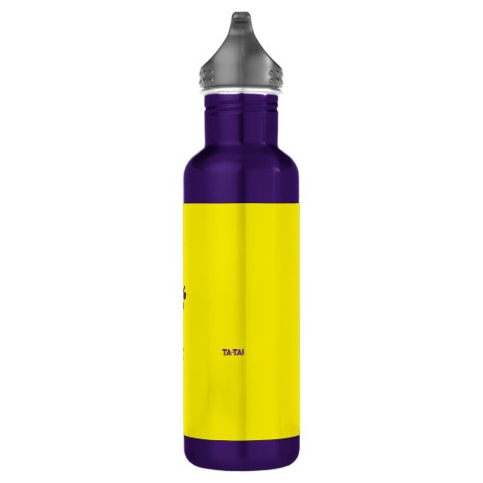 Water Bottle (Purple) Waterfles (Rechts)