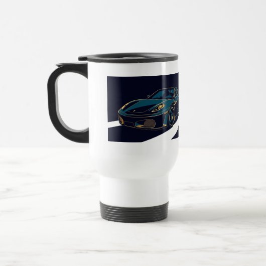 Water bottle reisbeker (Links)