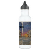 Water Bottle – Roaring Sunset Lion Waterfles (Rechts)