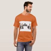 Water Bottle Stath Lets Flats funny retro T-shirt (Voorkant volledig)
