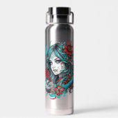 Water Bottle Waterfles (Achterkant)