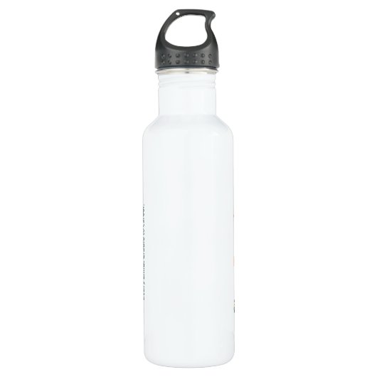 Water Bottle - White Waterfles (Voorkant)