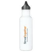 Water Bottle - White Waterfles (Links)