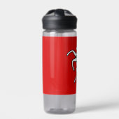 Water bottle with flag of Kent County, England Waterfles (Voorkant)