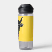 Water bottle with flag of Uri, Switzerland Waterfles (Achterkant)