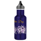 Water Bottle with Floral Arrangement and Mother's  Waterfles (Rechts)