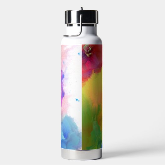 Water Bottle with Straw Waterfles (Rechts)