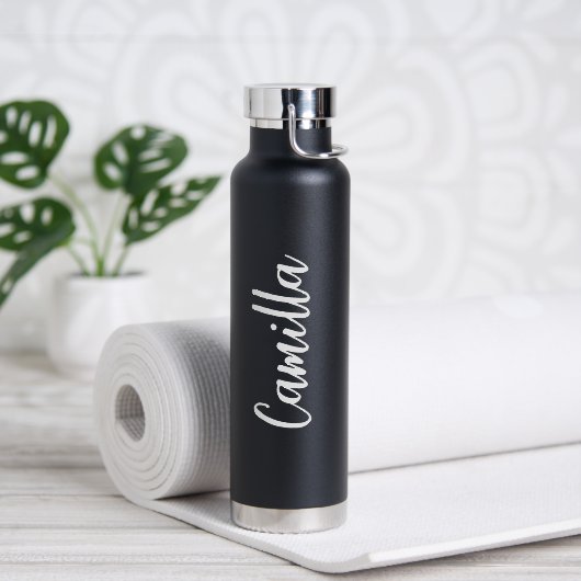 Water Bottles personalized Insulated Water custom Waterfles (Yoga (Gedraaid) )