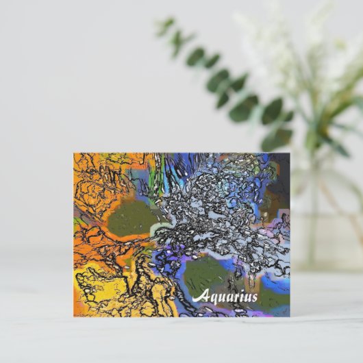 WATER BRIEFKAART (Staand voorkant)