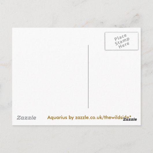 WATER BRIEFKAART (Achterkant)