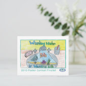 Water Briefkaart (Staand voorkant)