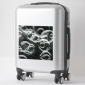 Water Bubble Vinyl Sticker – Verse & Minimale Ontw (Koffer)