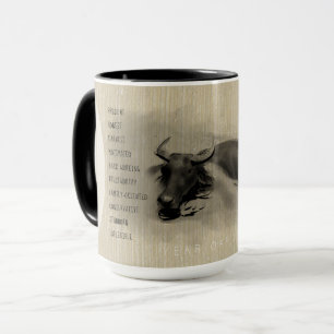 Water Buffalo Chinese Ox Year 2021 persoonlijkheid Mok