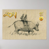 Water Buffalo Kinderen Chinees Ox 2021 HorP Poster (Voorkant)