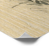 Water Buffel Kid Chinese Os Jaar 2021 HorP Post Poster (Hoek)