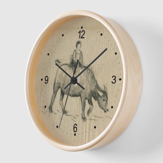 Water Buffel Kind Chinees Ox Jaar Verjaardag WC3 (Hoek)