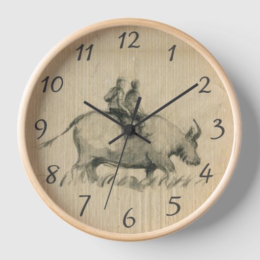 Water Buffel Kinderen Chinees Ox Jaar Verjaardag W (Voorkant)