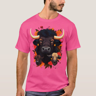 Water Buffel Kleurboek T-shirt