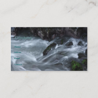 Water Business Card Visitekaartje