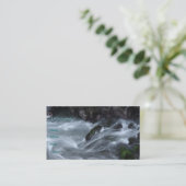 Water Business Card Visitekaartje (Staand voorkant)