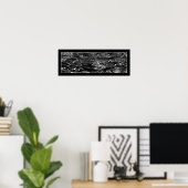 WATER BW2 POSTER (Thuiskantoor)