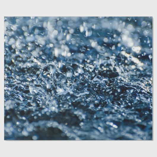 Water Cadeaupapier (Vlak)