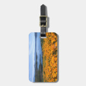 Water | California Lake With Golden Poppies Bagagelabel (Voorkant verticaal)
