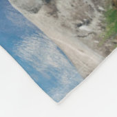 Water | Canoe on Lake in Sweden Fleece Deken (Hoek)