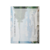 Water | Canoe on Lake in Sweden Notitieblok (Linkerzijde)