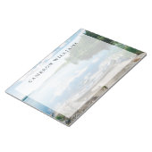 Water | Canoe on Lake in Sweden Notitieblok (Schuin)