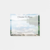 Water | Canoe on Lake in Sweden Post-it® Notes (Voorkant)