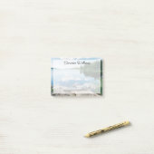 Water | Canoe on Lake in Sweden Post-it® Notes (Op bureau)