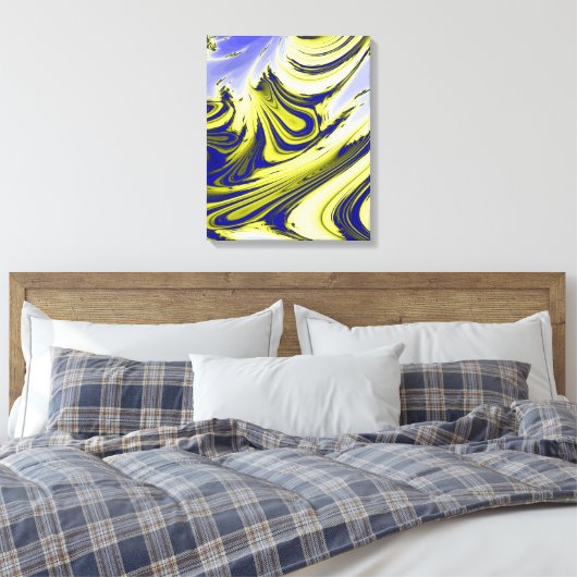 WATER CANVAS AFDRUK (Insitu (Slaapkamer))