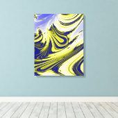 WATER CANVAS AFDRUK (Insitu (Houten vloer))