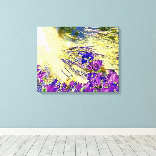 WATER CANVAS AFDRUK (Insitu (Houten vloer))