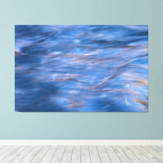 Water Canvas Afdruk (Insitu (Houten vloer))