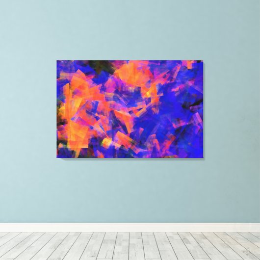 WATER CANVAS AFDRUK (Insitu (Houten vloer))