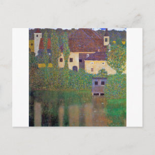 Water Castle, Gustav Klimt Briefkaart