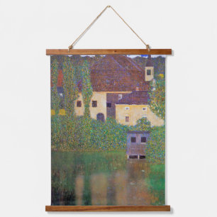 Water Castle, Gustav Klimt Hangend Wandkleed
